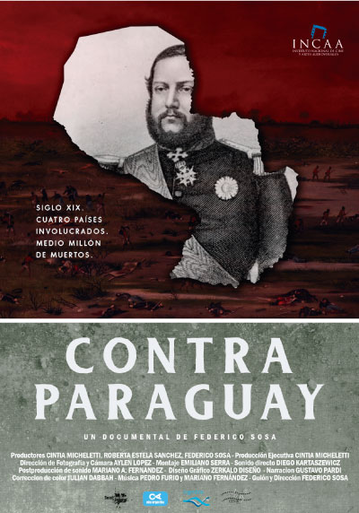 Afiche Contra Paraguay